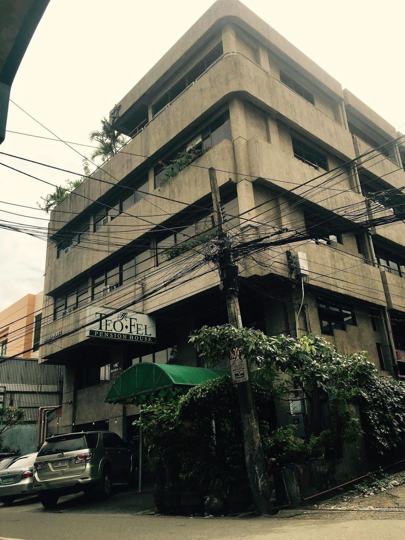 Teofel Pension House And Cafe Cebu Exterior foto